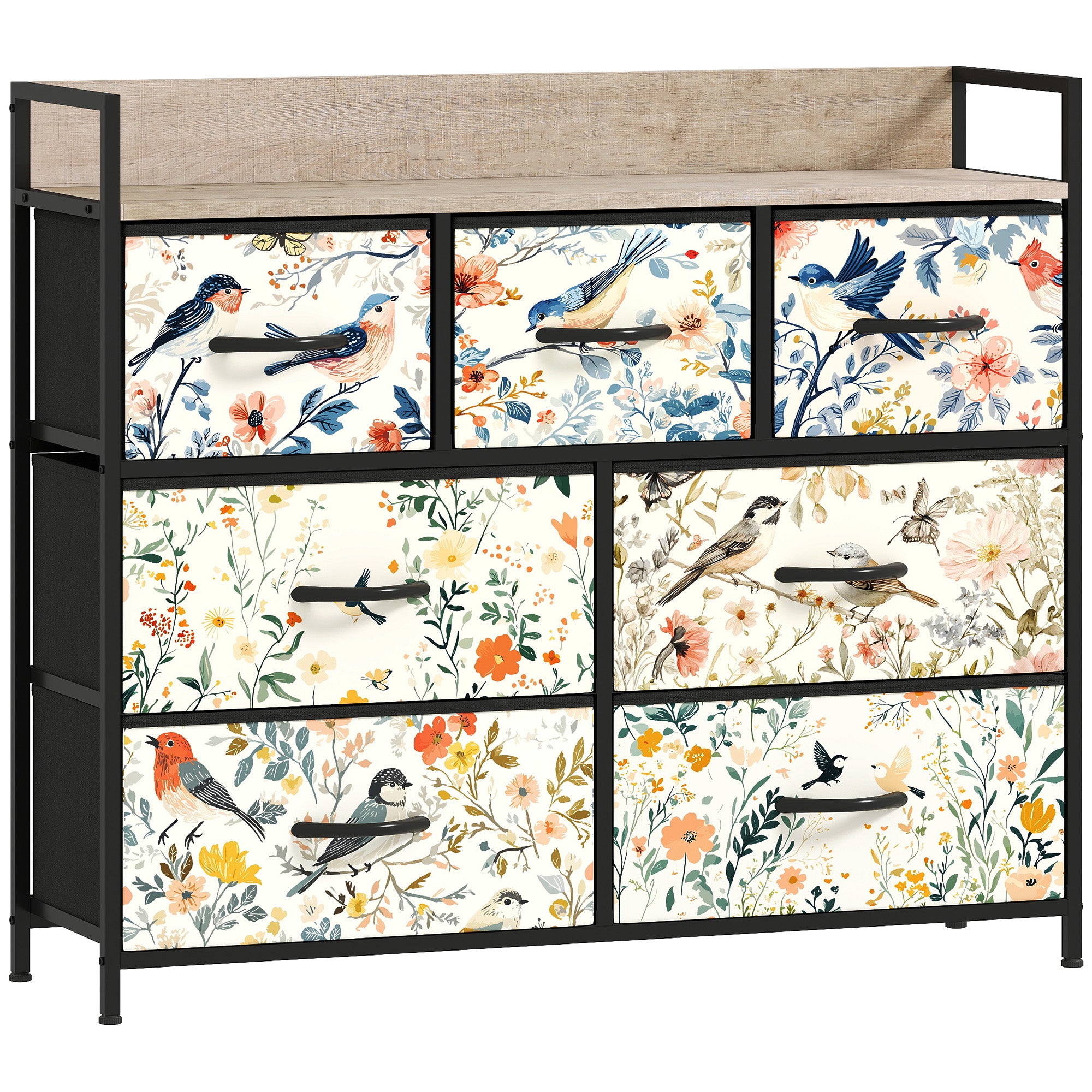 7-Drawer Chest of Drawers - White
