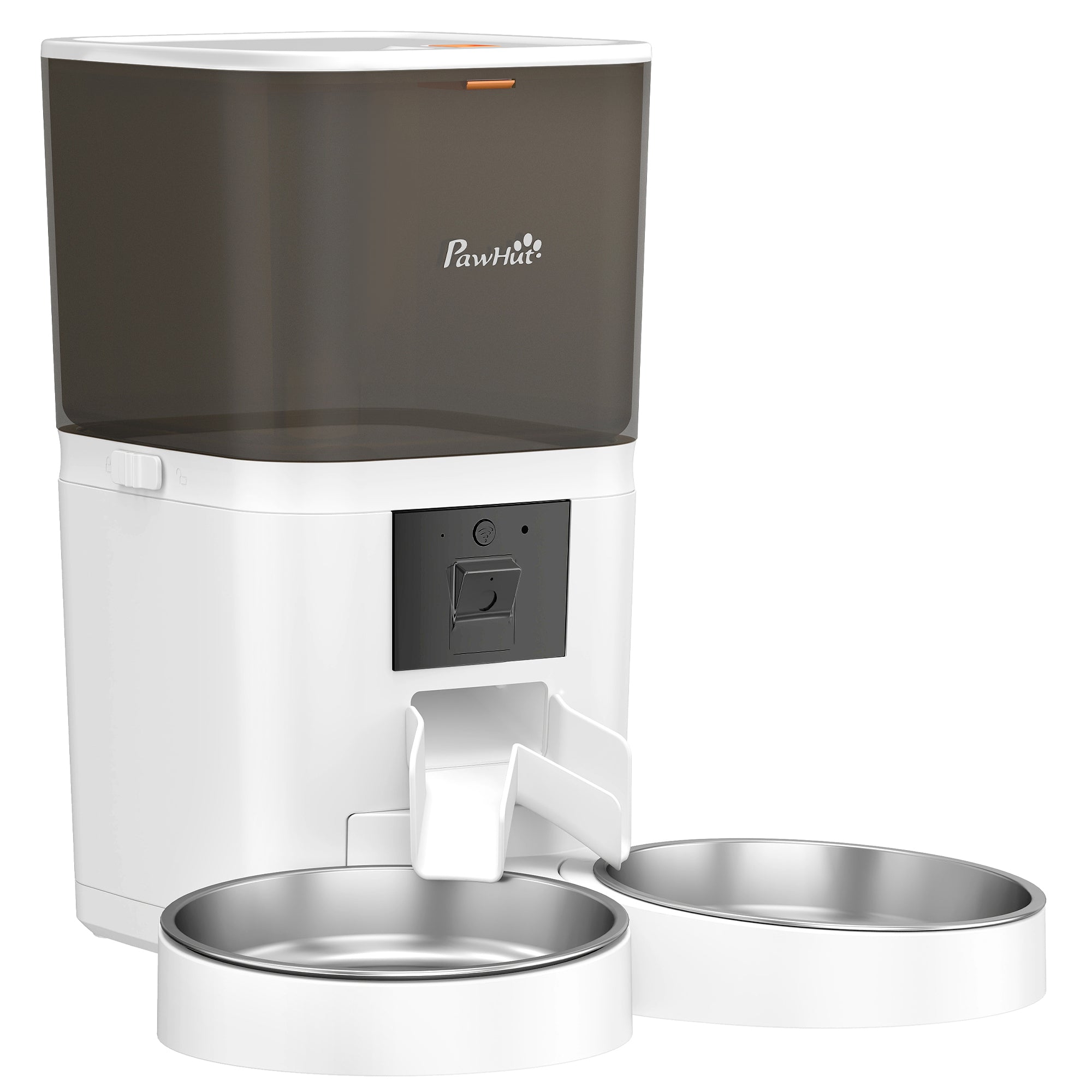 Automatic Cat Feeder for 2 Cats with HD Camera,2.4G & 5G WiFi Pet Food Dispenser 6L APP Control