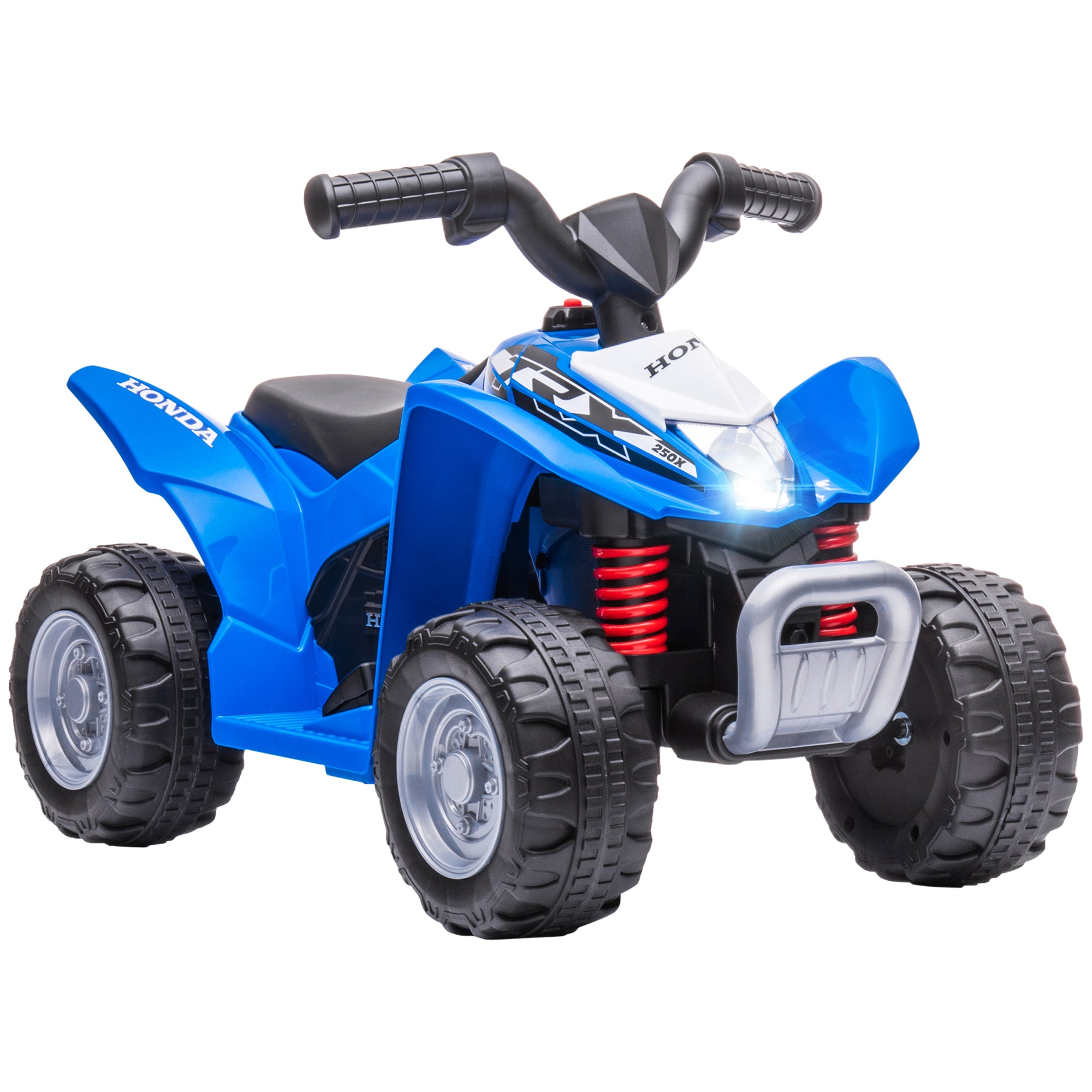 Honda Licensed Kids Electric Quad Bike, 6V ATV Ride On for Ages 1.5-3 Years, Blue