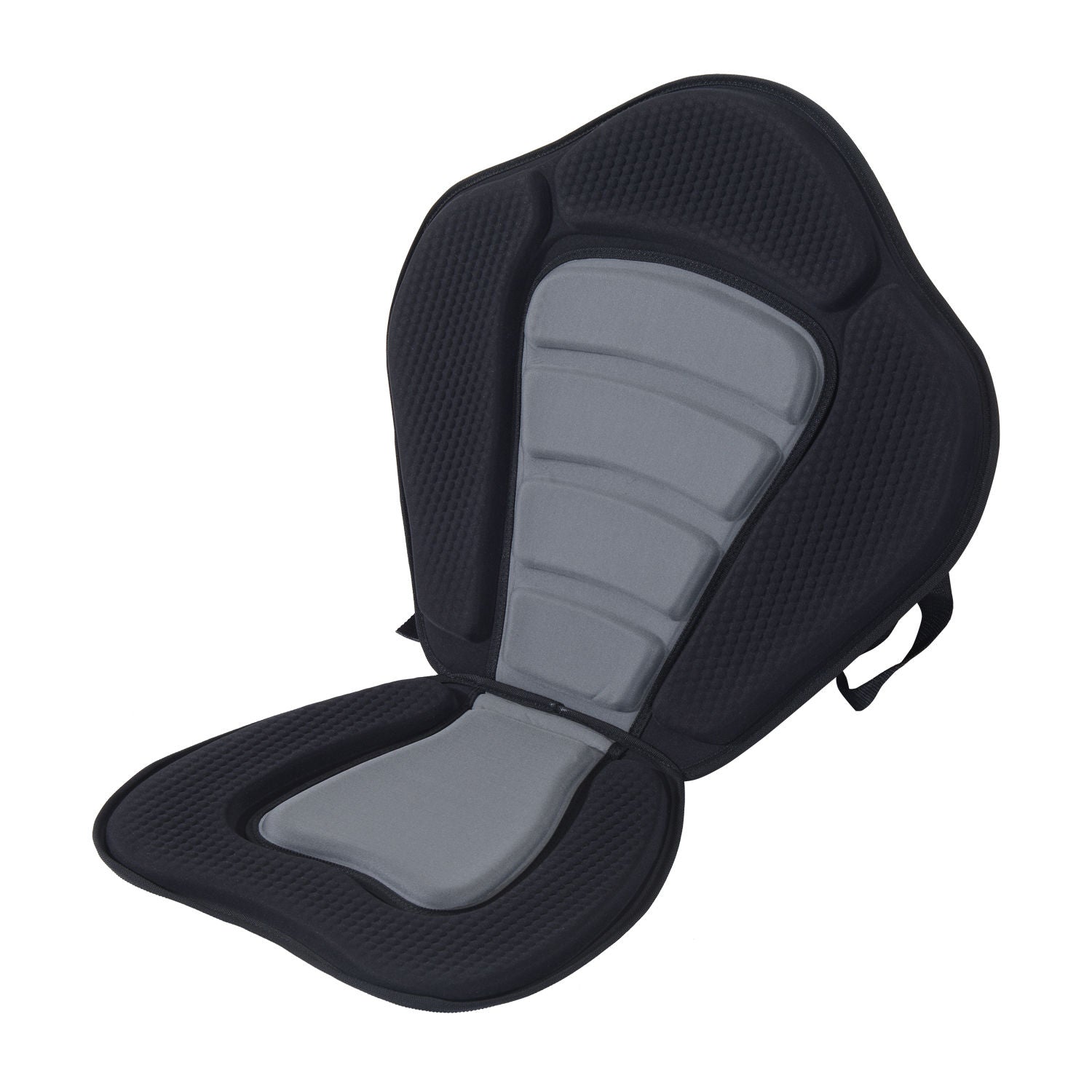 High Back Detachable Canoe Kayak Seat for Ultimate Comfort - Black