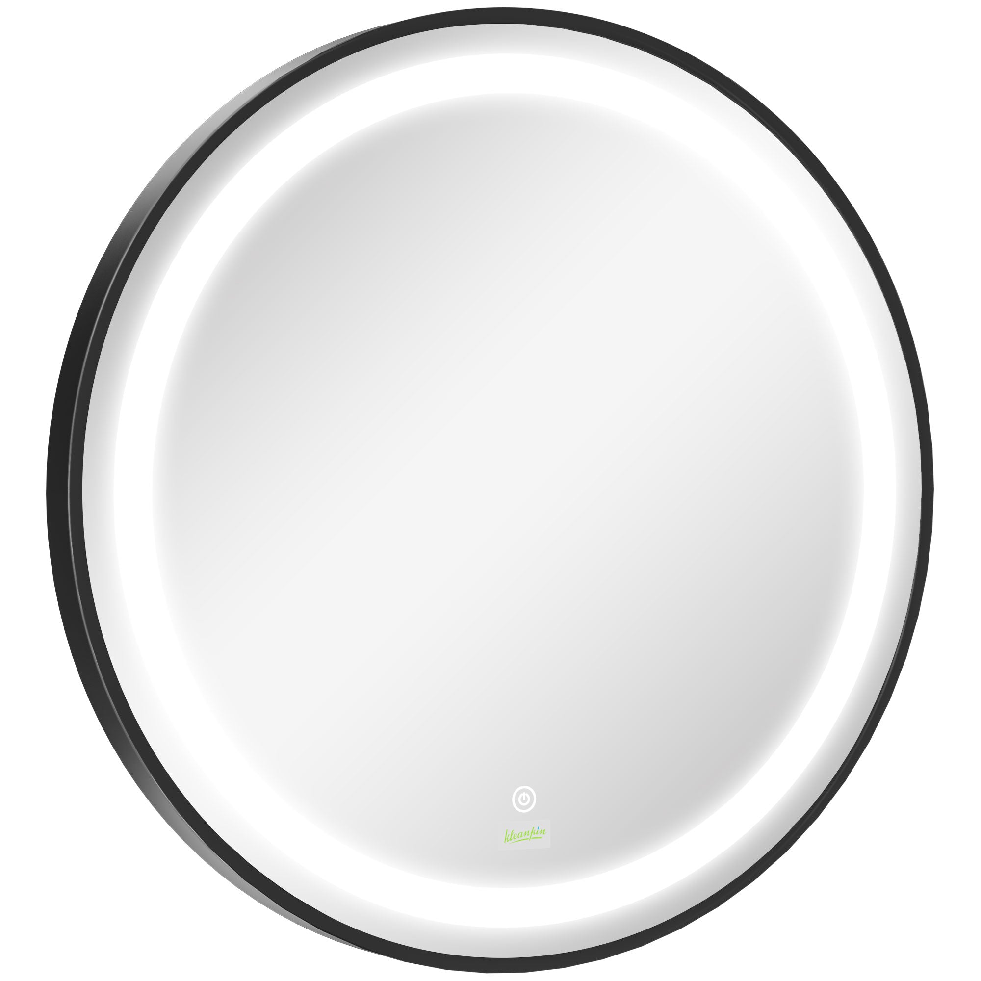 Dimmable Round LED Bathroom Mirror with Three Temperature Colours - Hardwired
