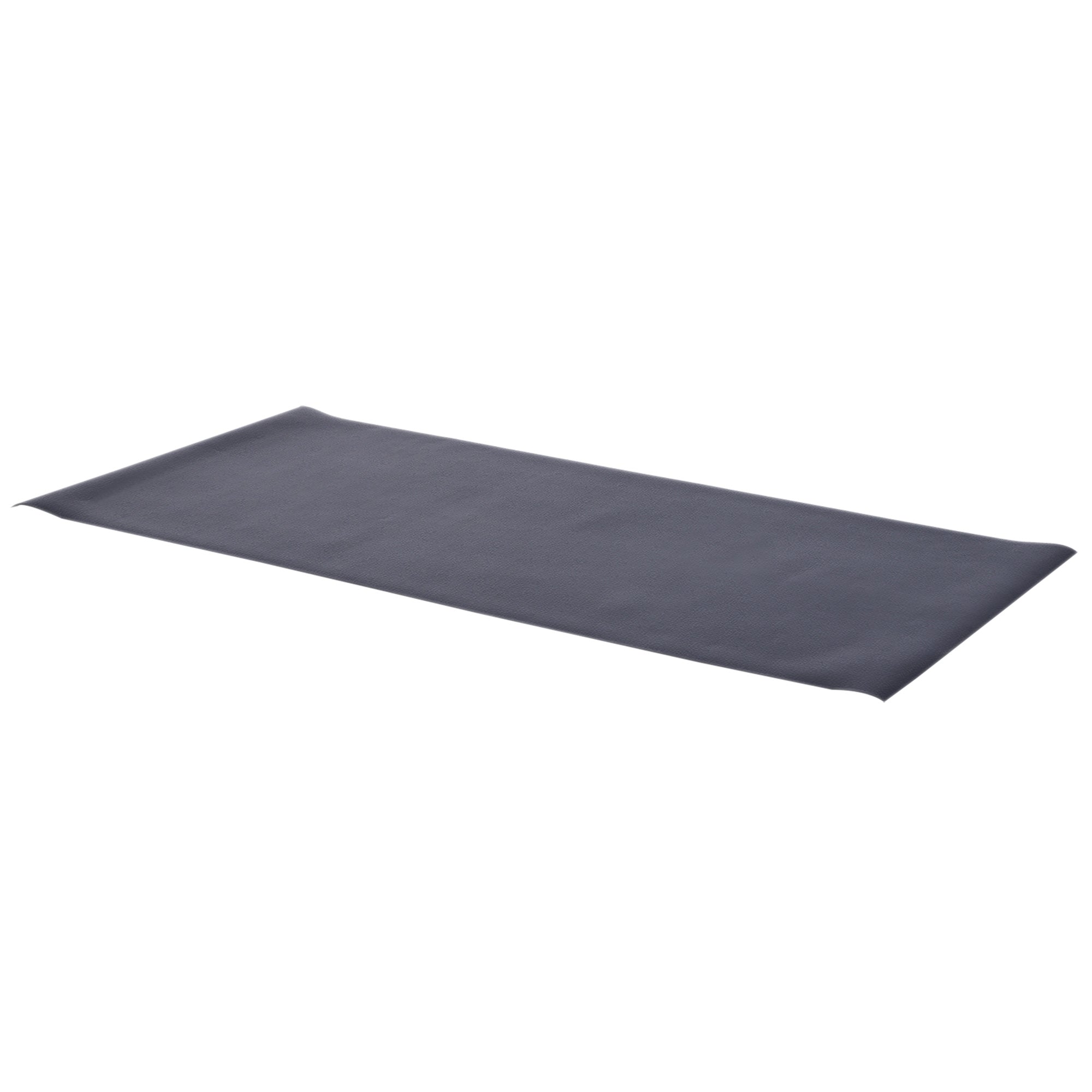 Thick PVC Exercise Equipment Mat for Treadmill and Bike - Non-Slip