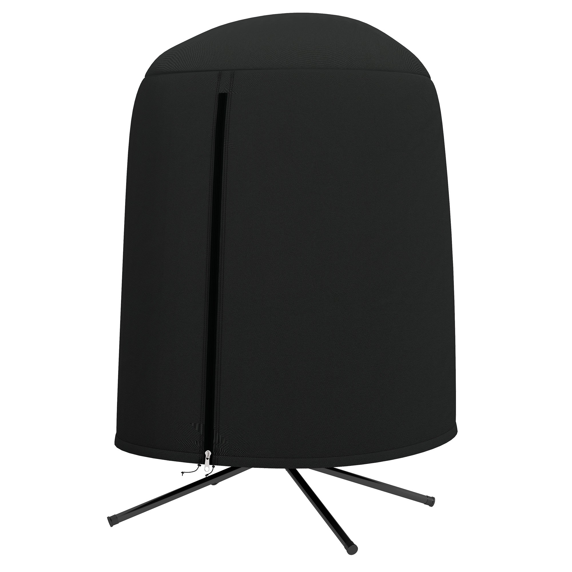 Waterproof Hanging Egg Chair Cover - 420D Oxford Fabric Black
