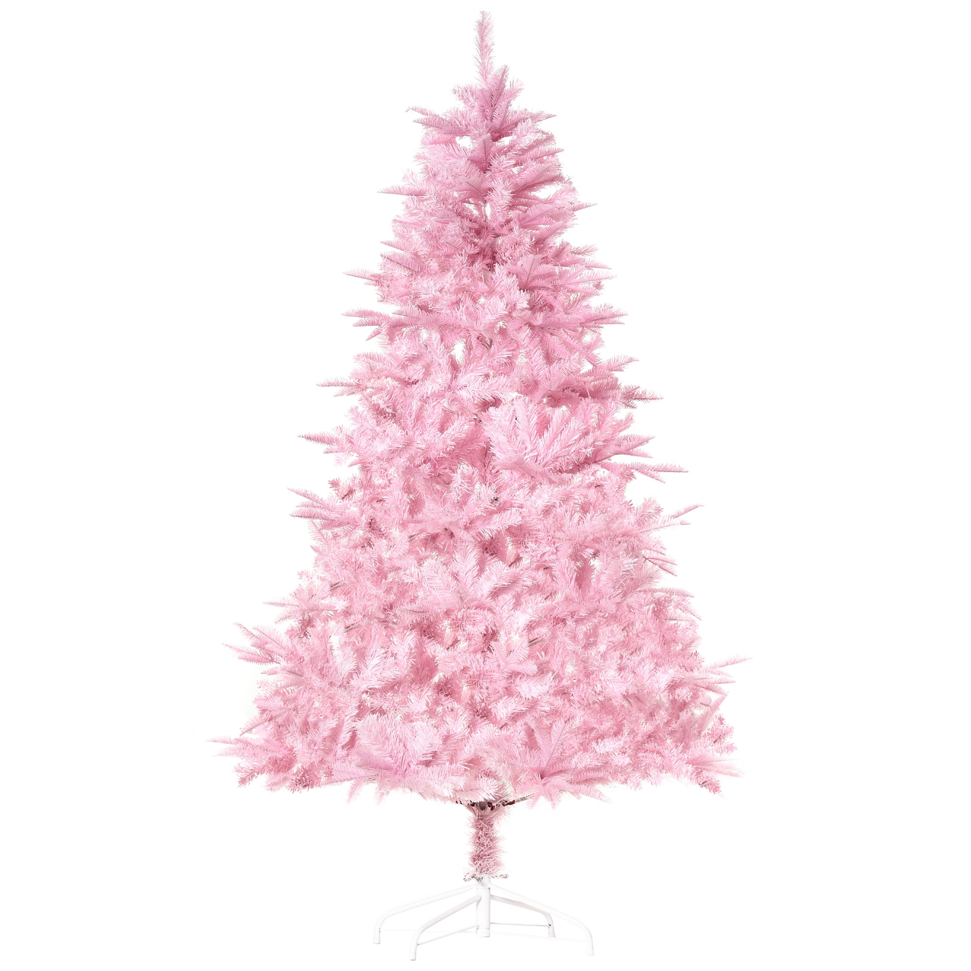5FT Pop-up Artificial Christmas Tree with Automatic Open for Home Party - Pink