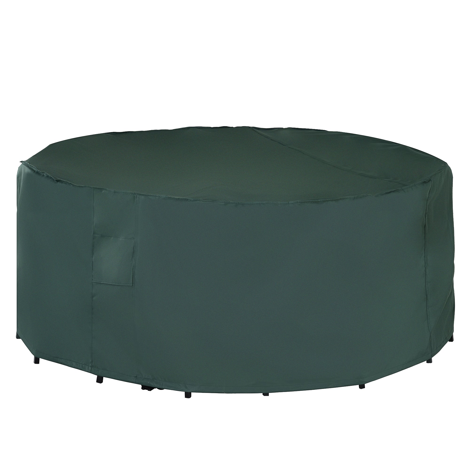 Large Round Garden Patio Furniture Cover 600D Oxford Waterproof - Green