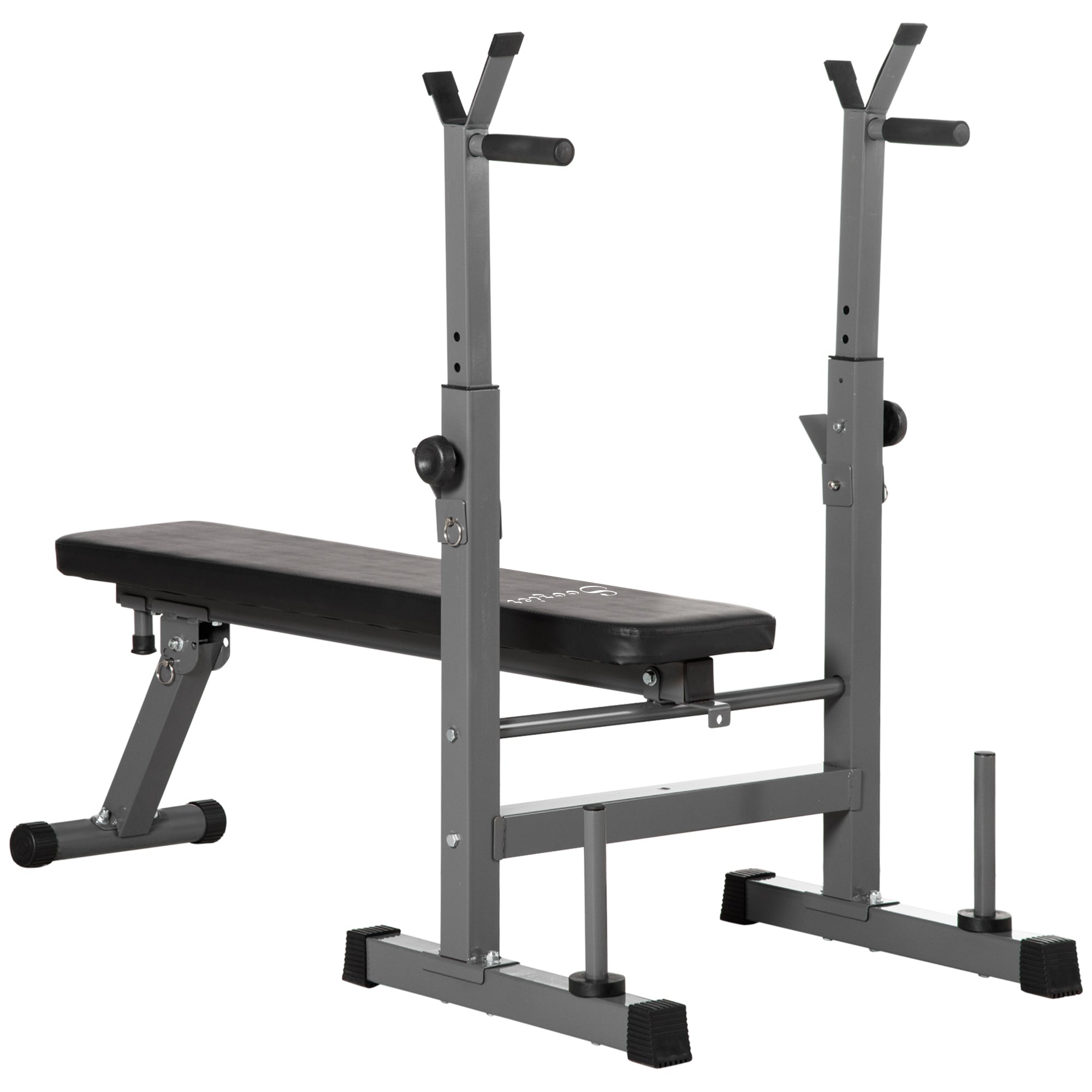 Folding Adjustable Weight Bench – Home Gym Exercise Bench, 660lb Capacity, Black