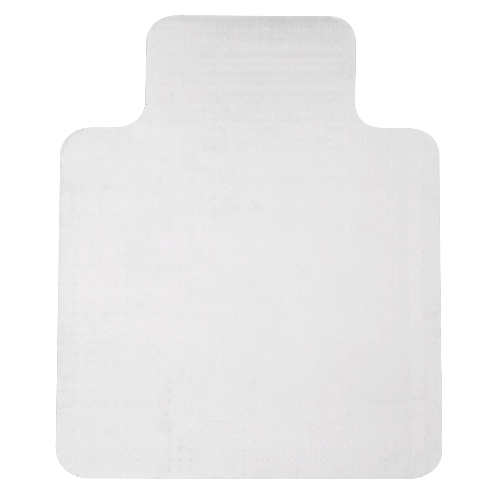 Office Carpet Protector Chair Mat 900x1200mm Clear Frosted Non-Slip Spike - Clear