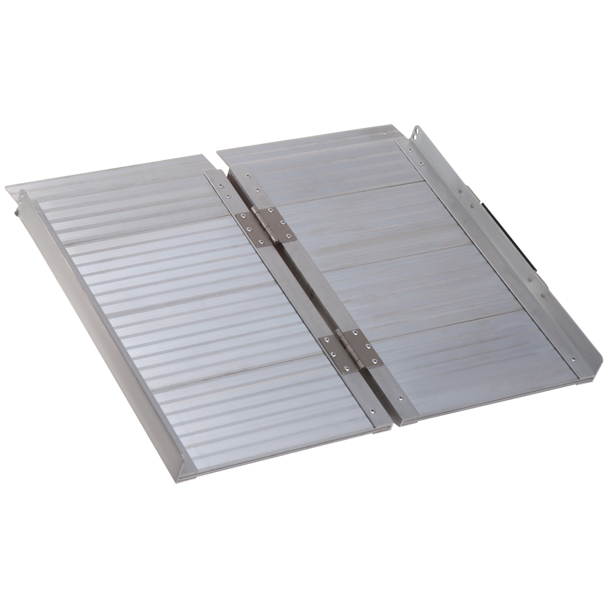 2ft Folding Aluminum Wheelchair Ramp Scooter Portable Mobility Assist Suitcase Access Aid Disabled