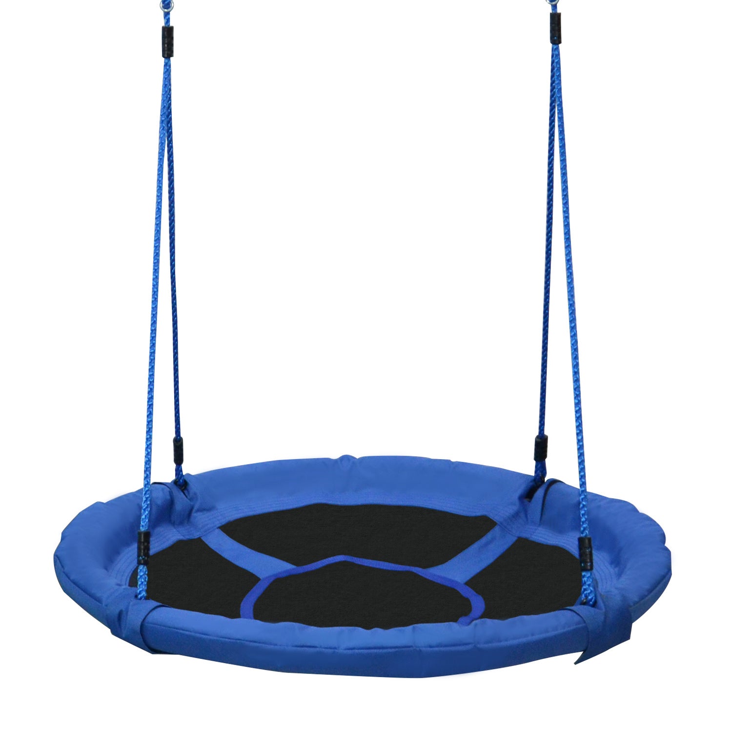 Kids Round Tree Spin Swing 100cm Diameter - Blue