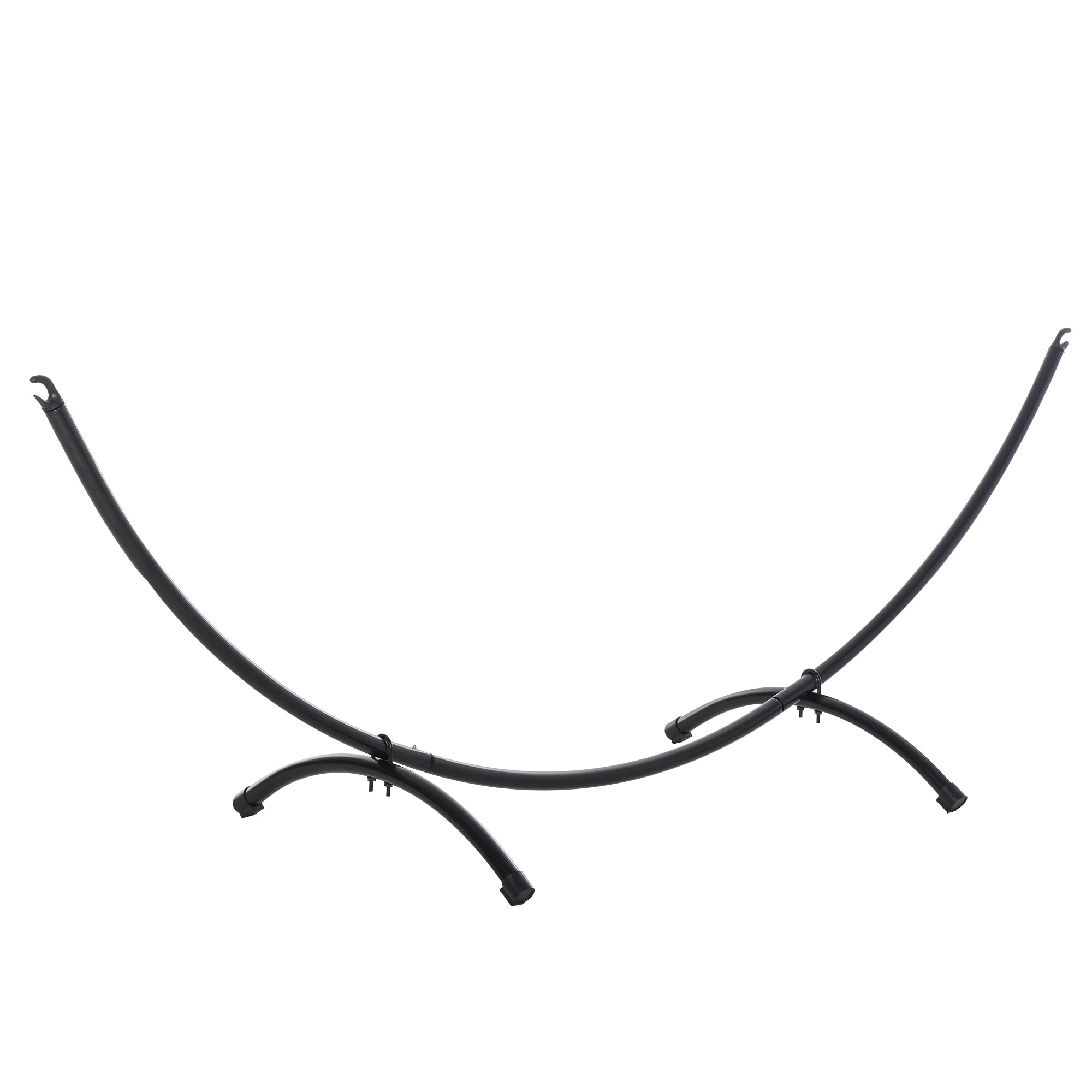 Durable Metal Hammock Stand for 3 Meter Hammocks - Powder Coated Black