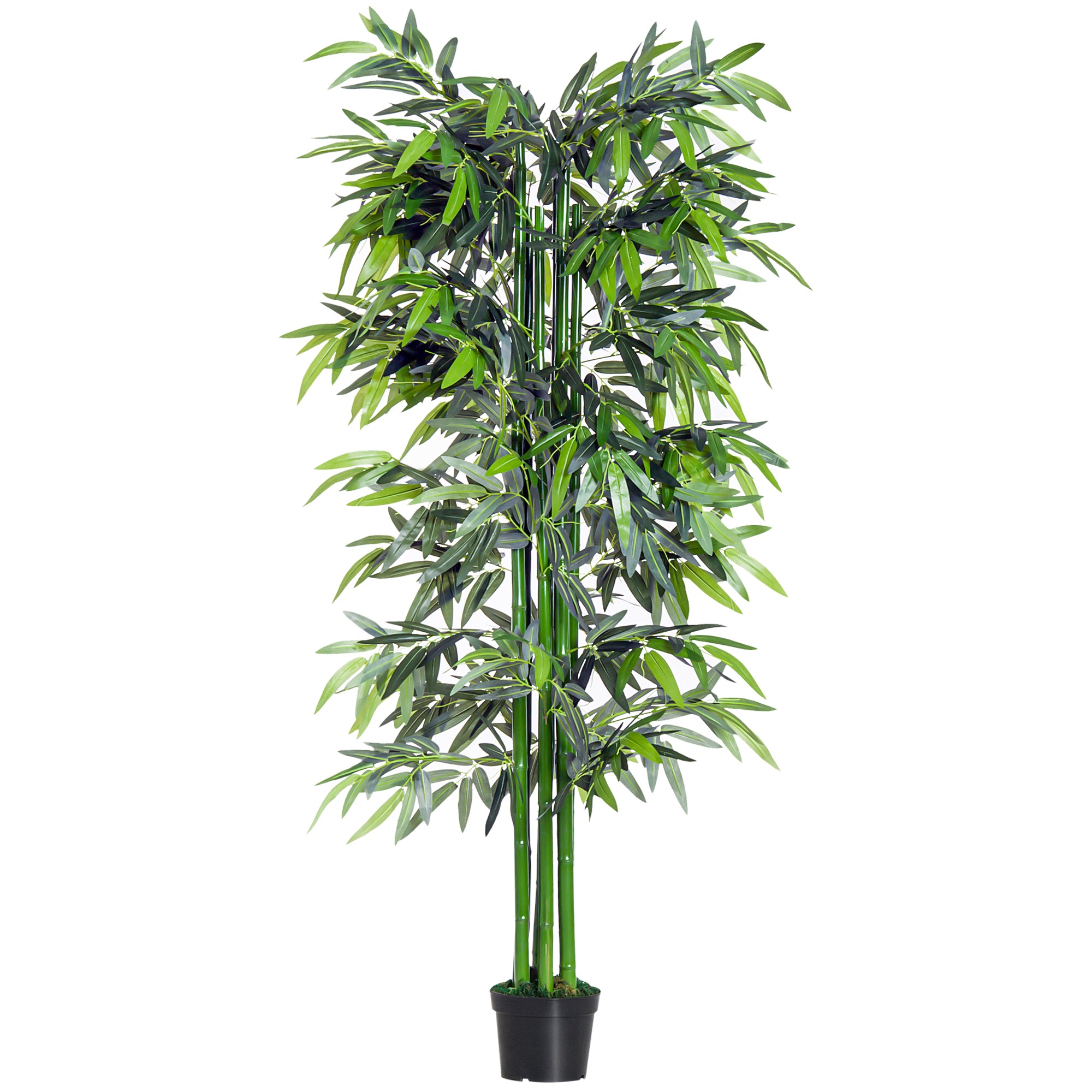 1.8 Metre Artificial Bamboo Tree Plant in Pot - Realistic Greenery for Home Office