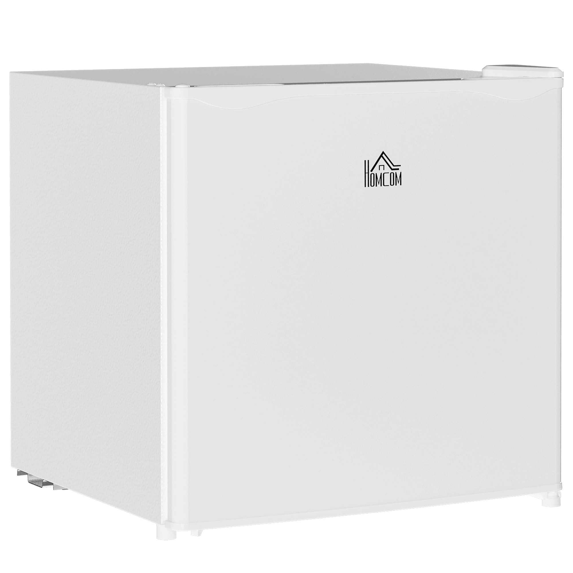 46L Countertop Mini Fridge with Chiller Box Adjustable Temperature - White