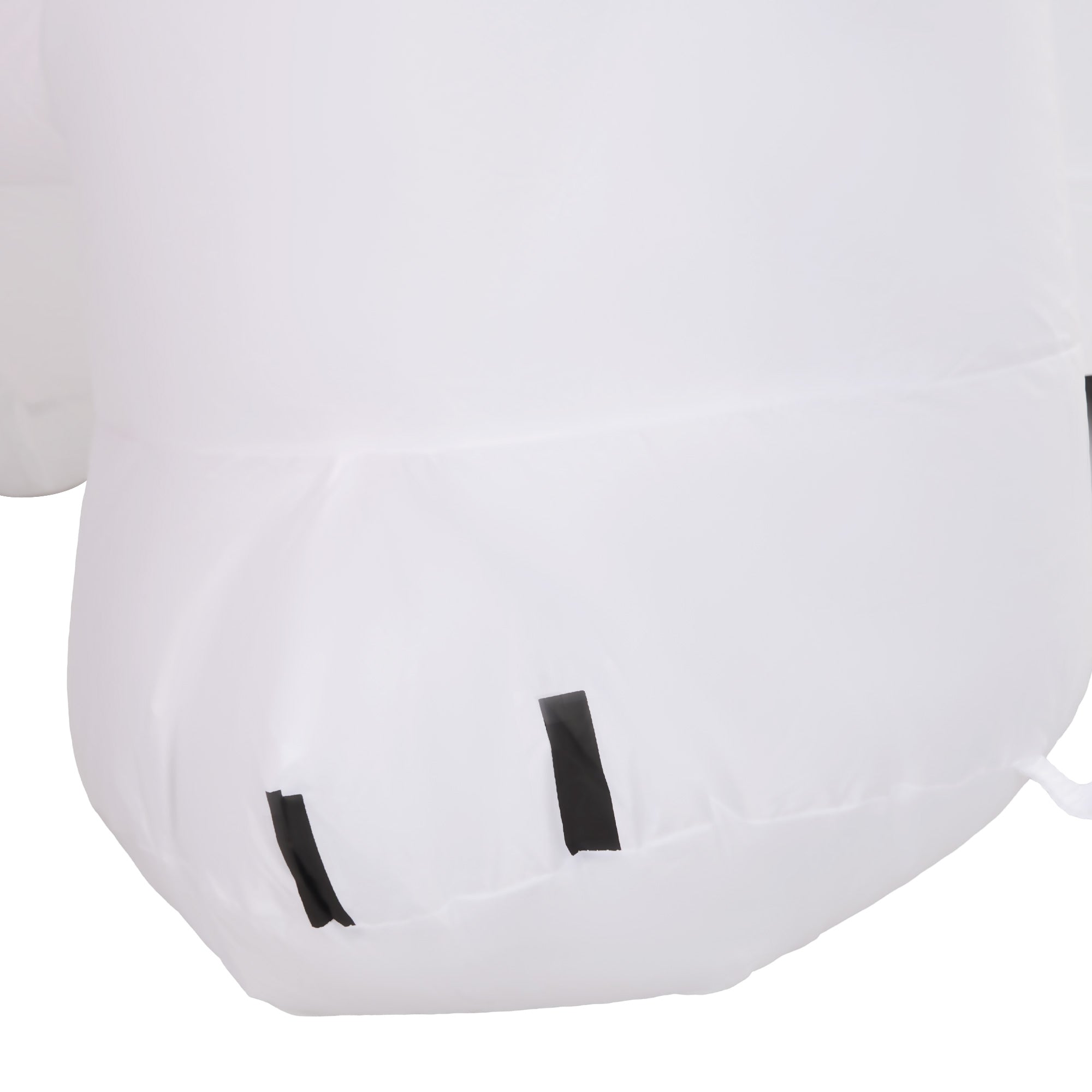 6.6ft Inflatable Santa Riding Polar Bear Decoration