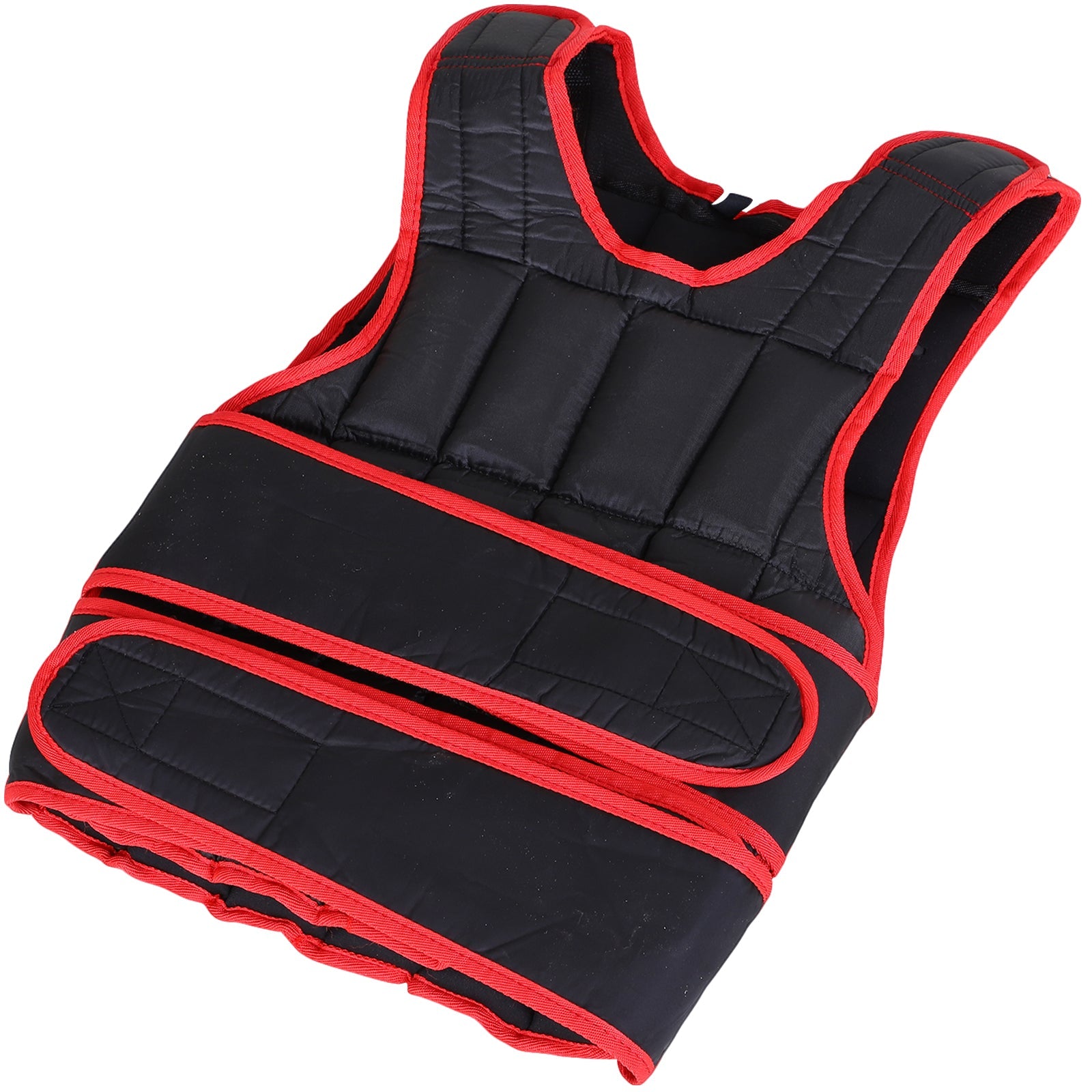 10kg Adjustable Exercise Workout Metal Sand Weight Vest Red - Bedzy UK modern and affordable home furniture England