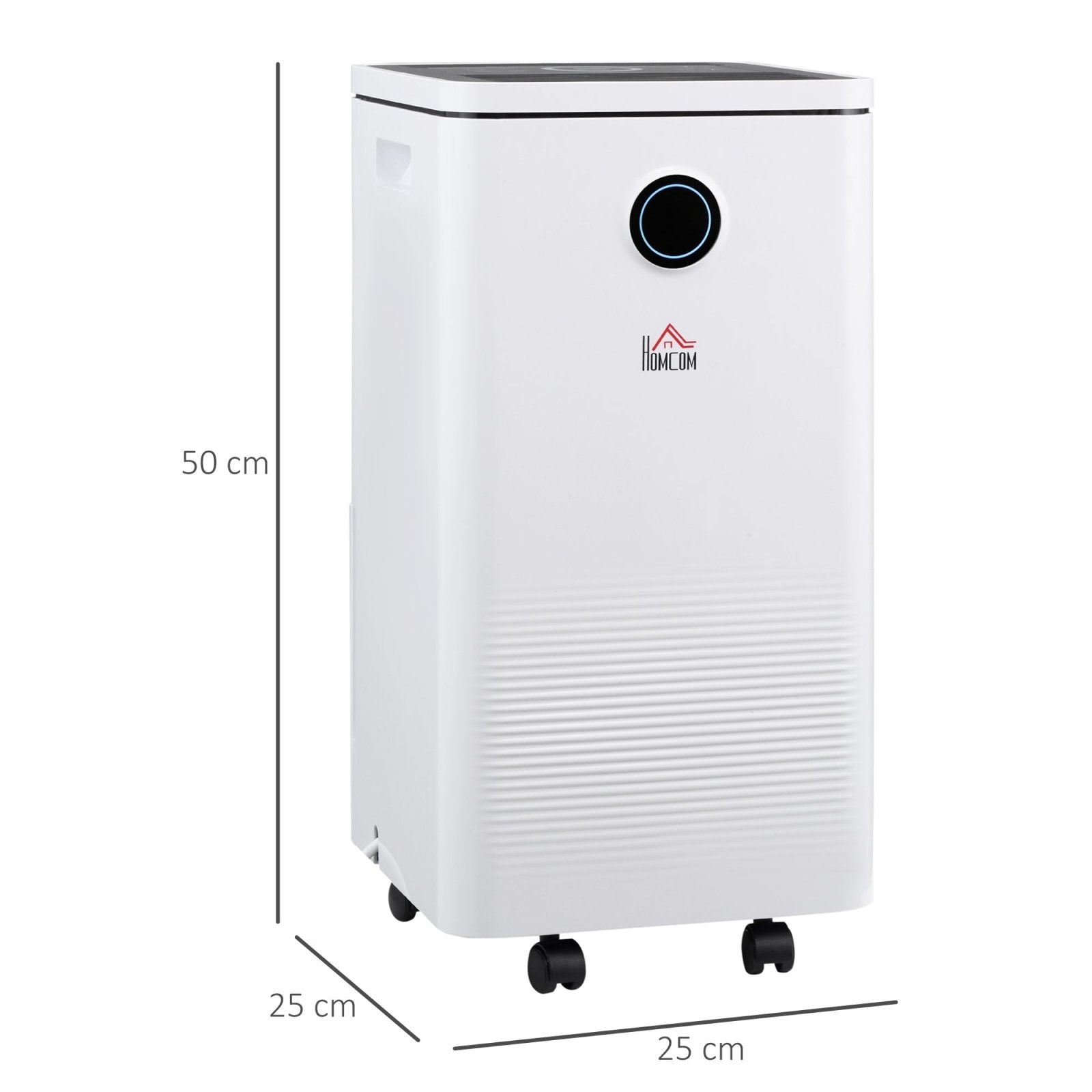 10L/Day 2500ML Portable Quiet Dehumidifier with WiFi Smart App Control, Electric Moisture Air Dehumidifier for Home Laundry Basement - Bedzy UK modern and affordable home furniture England