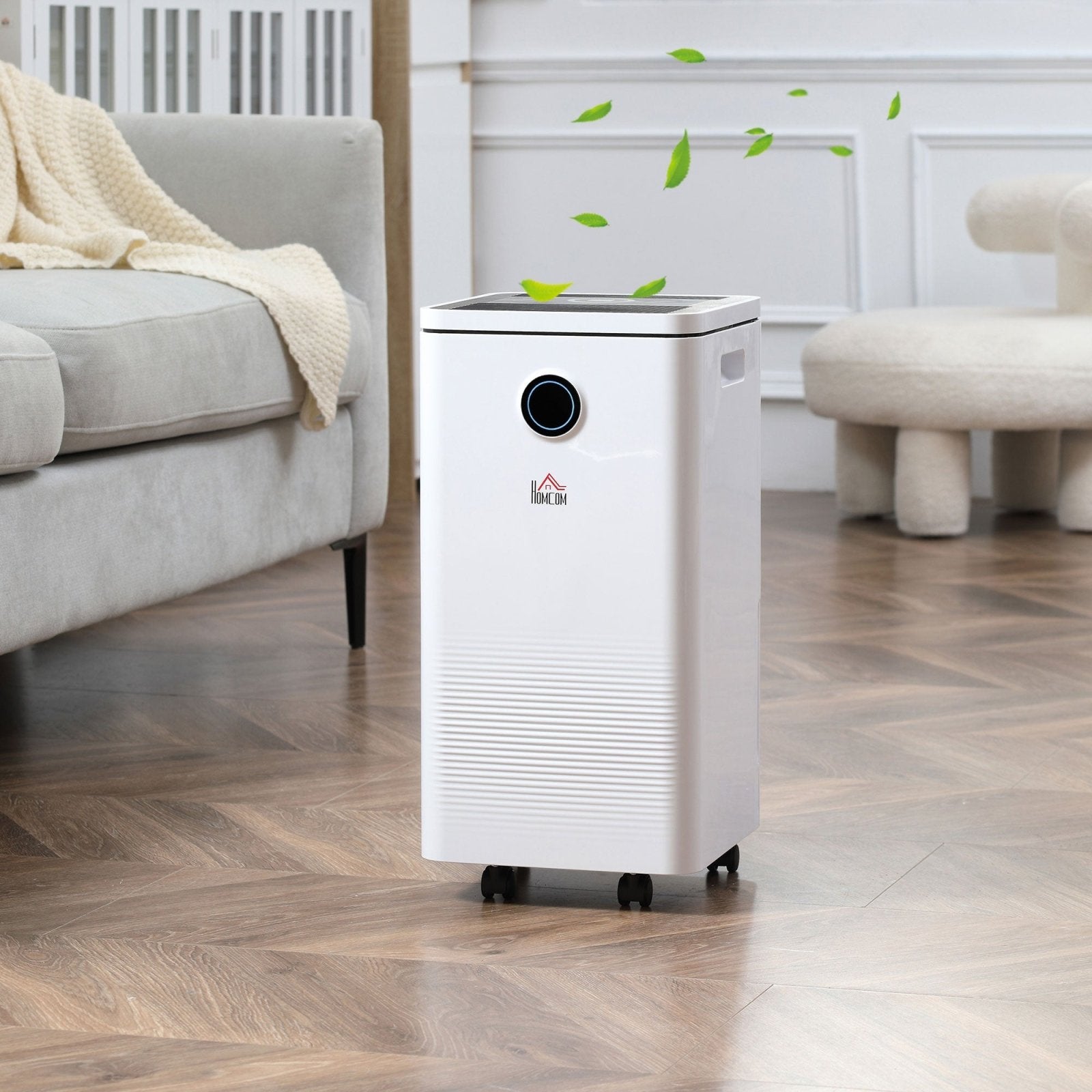 10L/Day 2500ML Portable Quiet Dehumidifier with WiFi Smart App Control, Electric Moisture Air Dehumidifier for Home Laundry Basement - Bedzy UK modern and affordable home furniture England