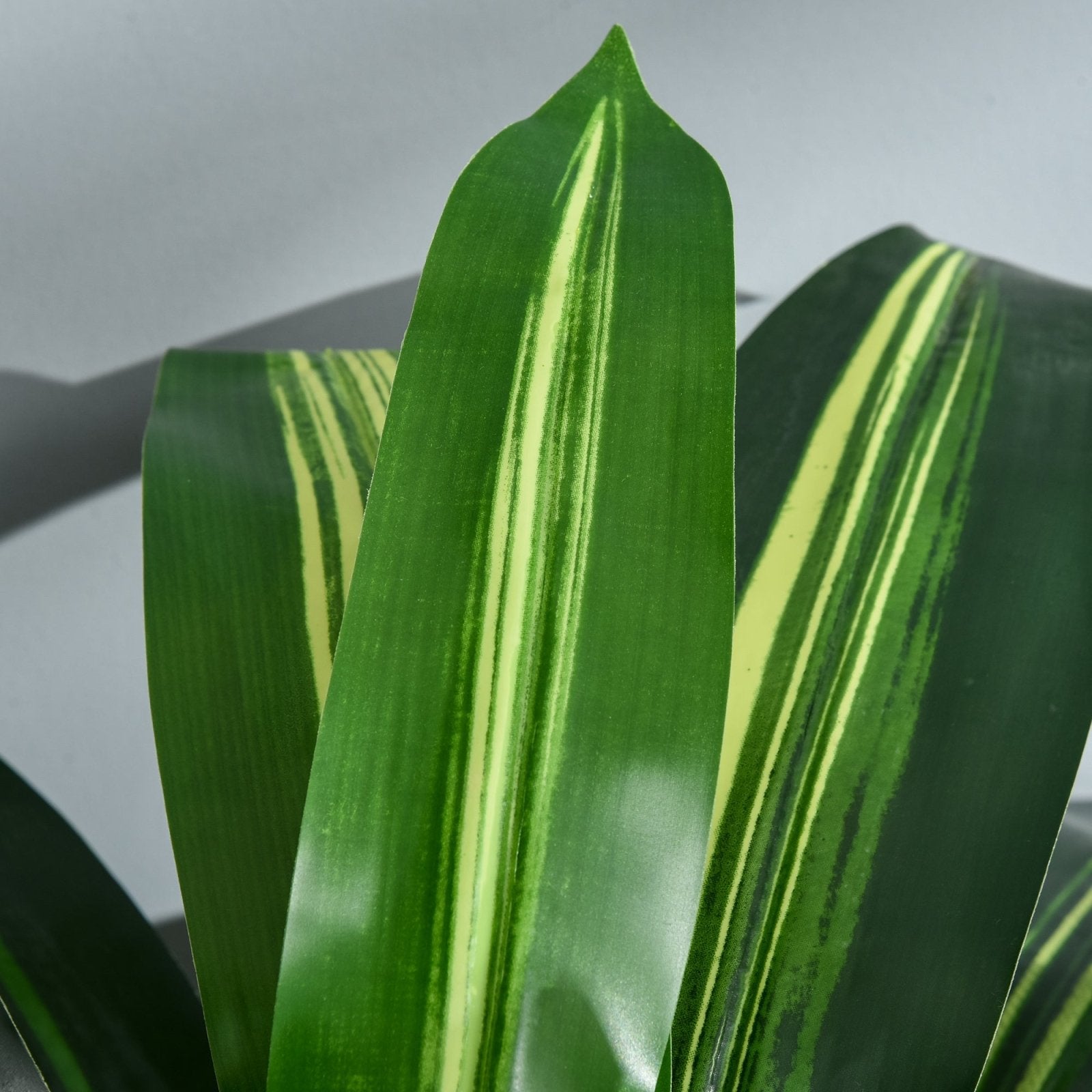110cm/3.6FT Artificial Dracaena Tree Decorative Plant 40 Leaves with Nursery Pot, Fake Tropical Tree for Indoor Outdoor Décor, Set of 2 - Bedzy UK modern and affordable home furniture England