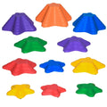 11 Piece Kids Balance Stepping Stones Set Starfish Non Slip - Blue