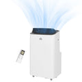12,000 BTU Mobile Air Conditioner for Rooms up to 26m² with WiFi, Dehumidifier, Fan & 24H Timer - White