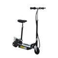 120W Foldable Kids Powered Scooter with Adjustable Seat and Handlebar - Black