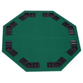 1.2m Foldable Poker Table with Carrying Bag - Green
