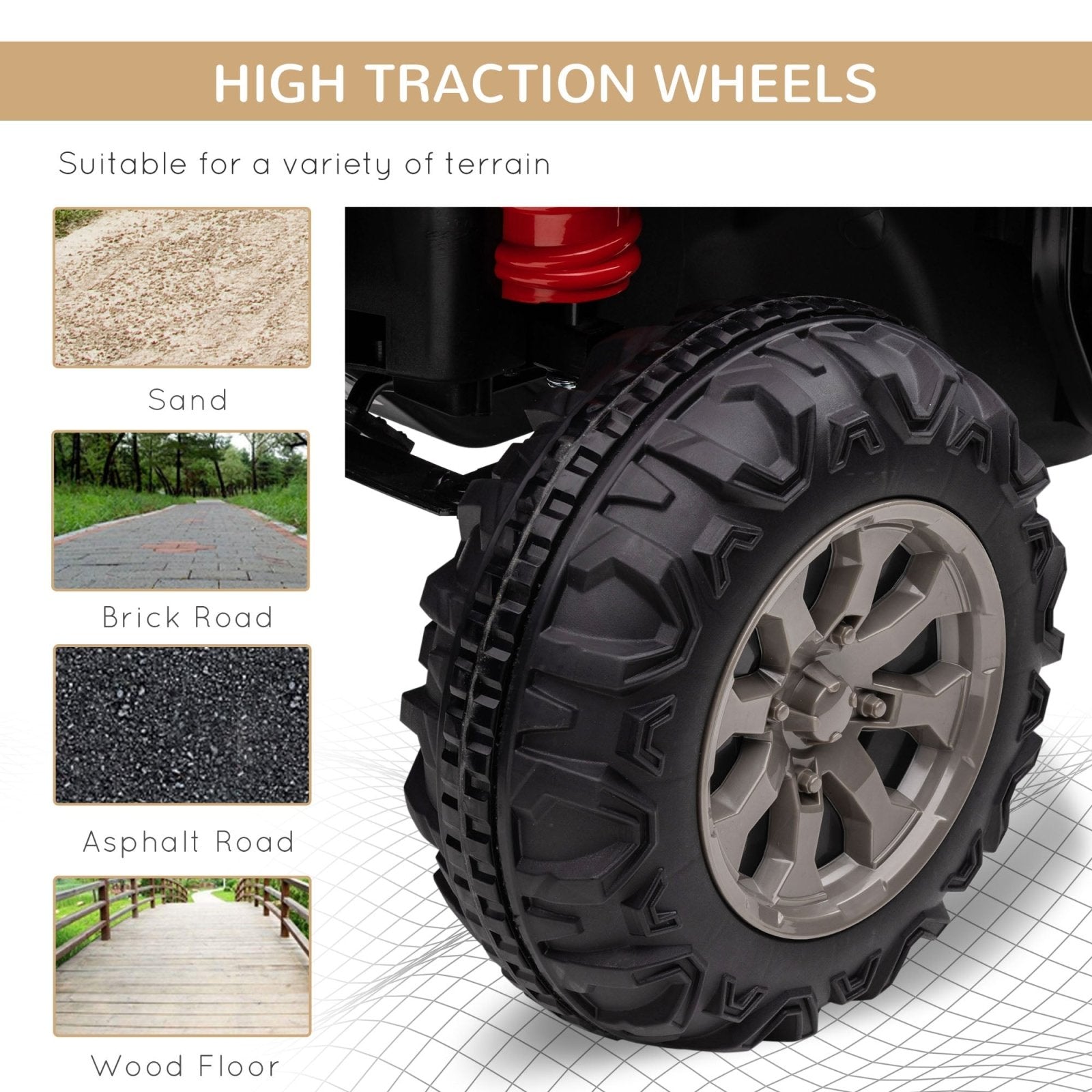 12V Two - Seater Kids Electric Ride - On Car, with Electric Bucket, Remote Control - Yellow - Bedzy UK modern and affordable home furniture England