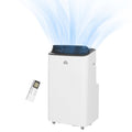 14,000 BTU Mobile Air Conditioner for Rooms up to 35m² with WiFi, Dehumidifier, Fan & 24H Timer - White