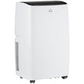 14,000 BTU Portable Air Conditioner with Dehumidifier, Remote, LED Display, Timer & Window Kit for 40m² - White