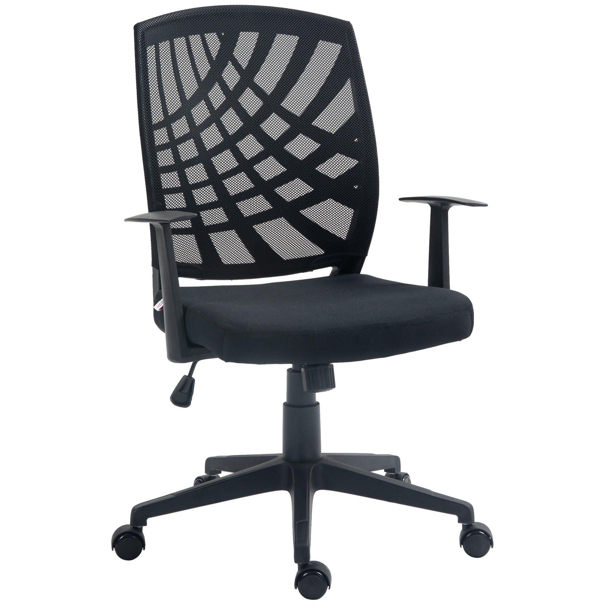 97.5-106.5cm Adjustable Home Office Chair - Black