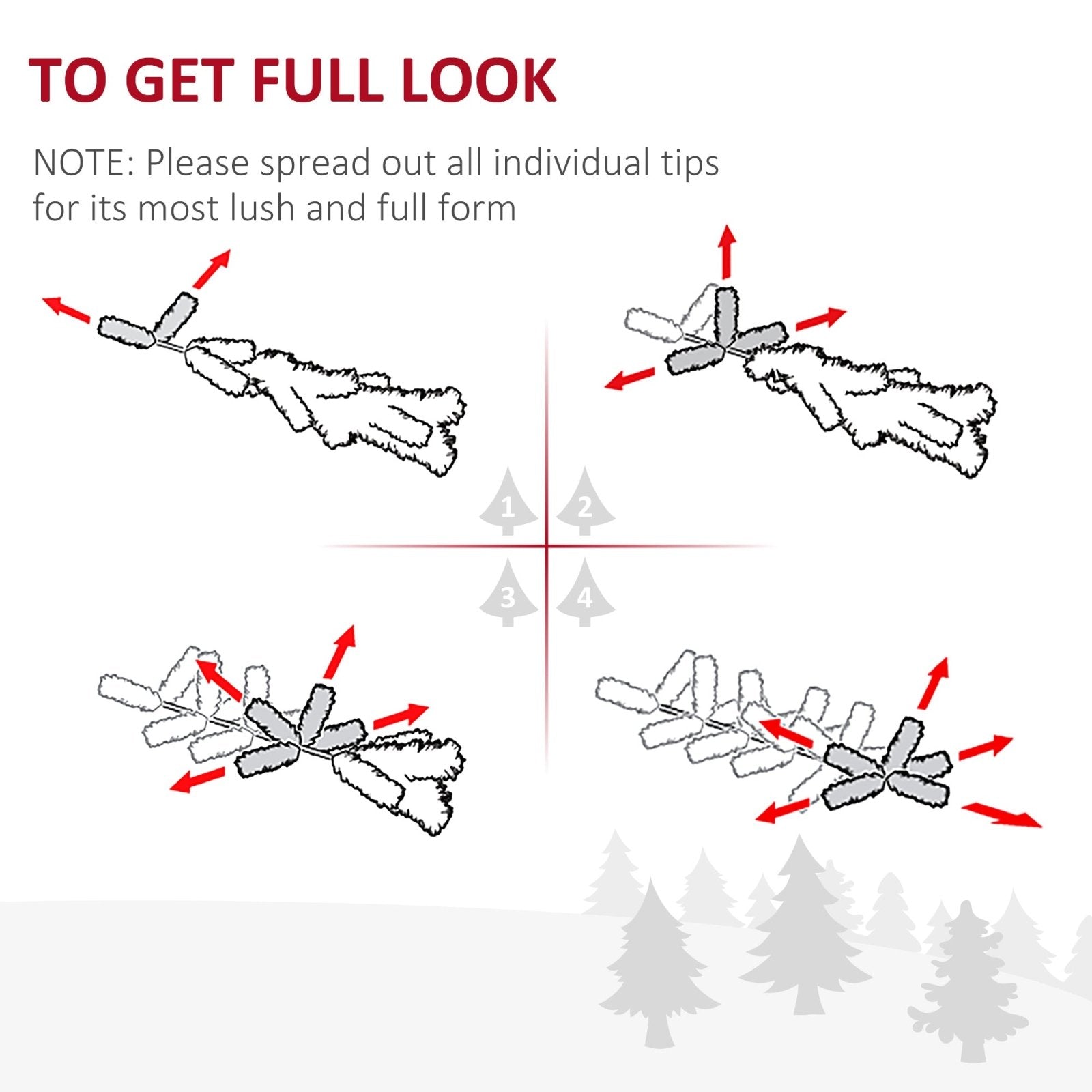 1.5m Tall Artificial Christmas Tree Fiber Optic Colorful LED Pre - Lit Holiday Home Christmas Decoration with Flash Mode, Green - Bedzy UK modern and affordable home furniture England