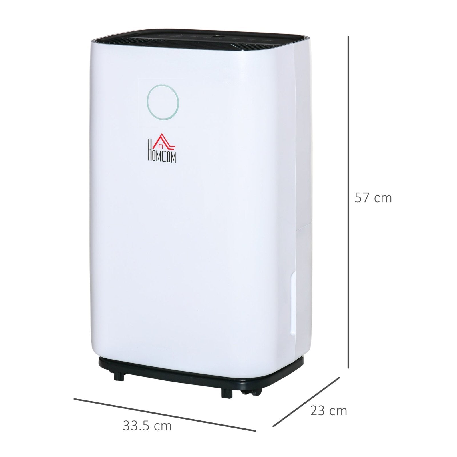 16L/Day 4000ML Portable Quiet Dehumidifier for Home Laundry Room Bedroom Basement, Electric Moisture Air De - Humidifier with 3 Modes - Bedzy UK modern and affordable home furniture England