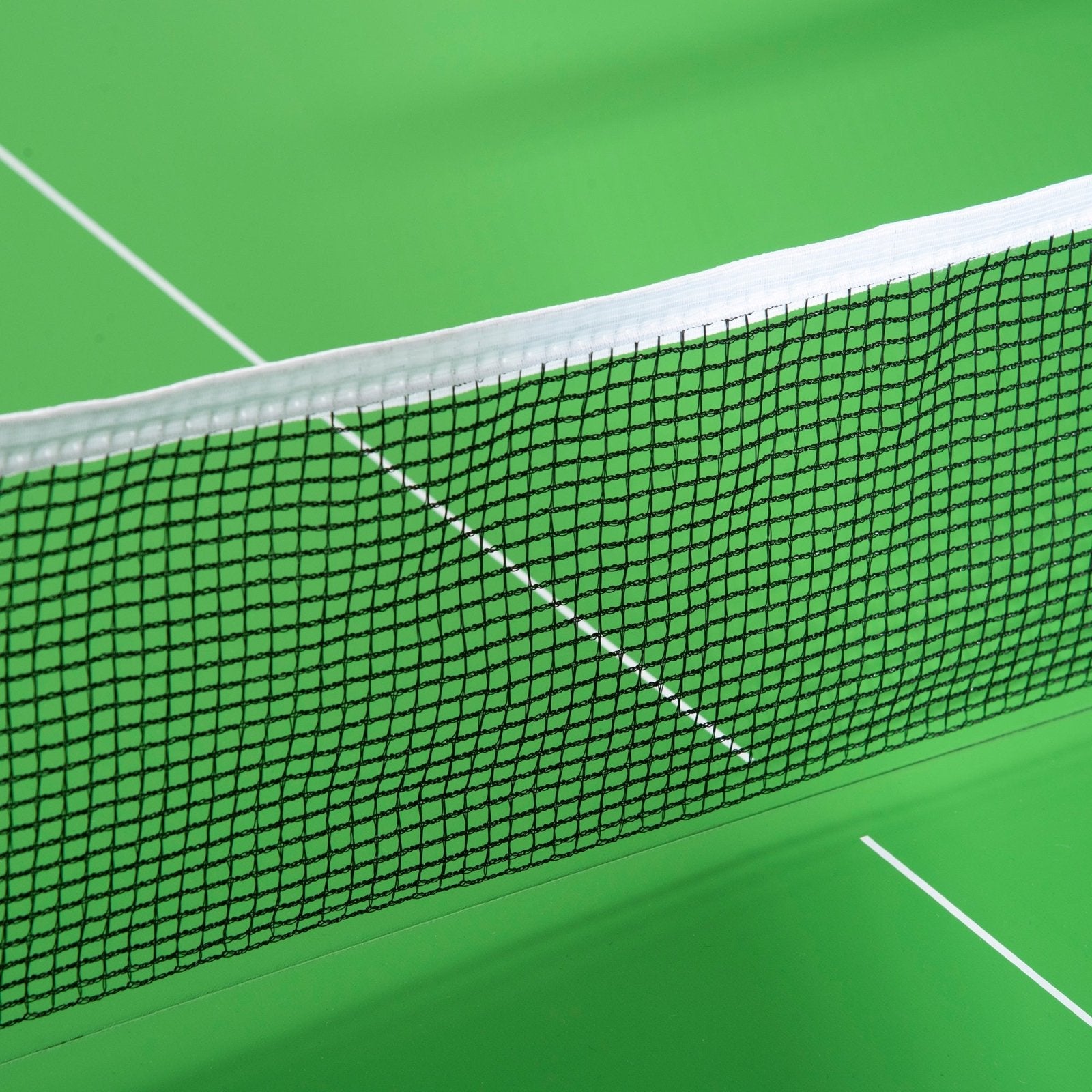 182cm Mini Tennis Table Folding Ping Pong Table with Net Multi - Use Table for Indoor Outdoor Game, Green - Bedzy UK modern and affordable home furniture England