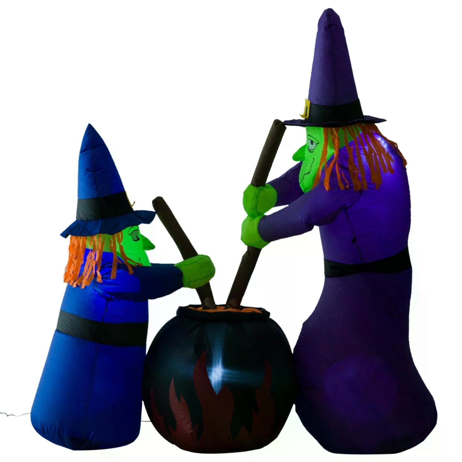 1.8H m Inflatable Witches Decoration, Polyester - Bedzy UK modern and affordable home furniture England