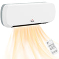 2000W PTC On-Wall Heater with Adjustable 10-49°C Temperature - White