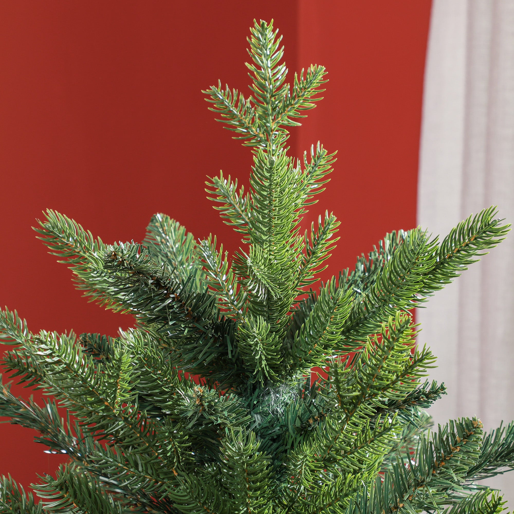 7ft Bare Artificial Christmas Tree, with 2445 Tips - Green