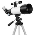 Astronomy Telescope for Adults and Beginners with 70 mm Aperture, Carry Bag, White