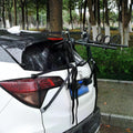 2-Bike Car Carrier Rack with Safety Straps - Black