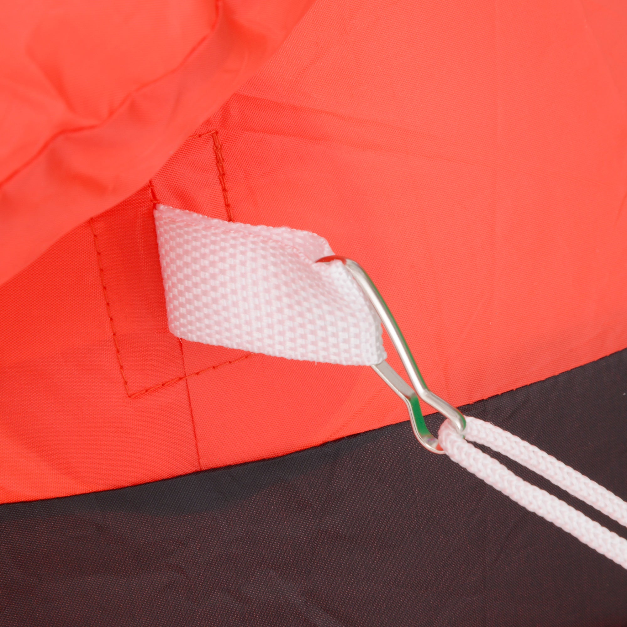 6.6ft Inflatable Santa Riding Polar Bear Decoration