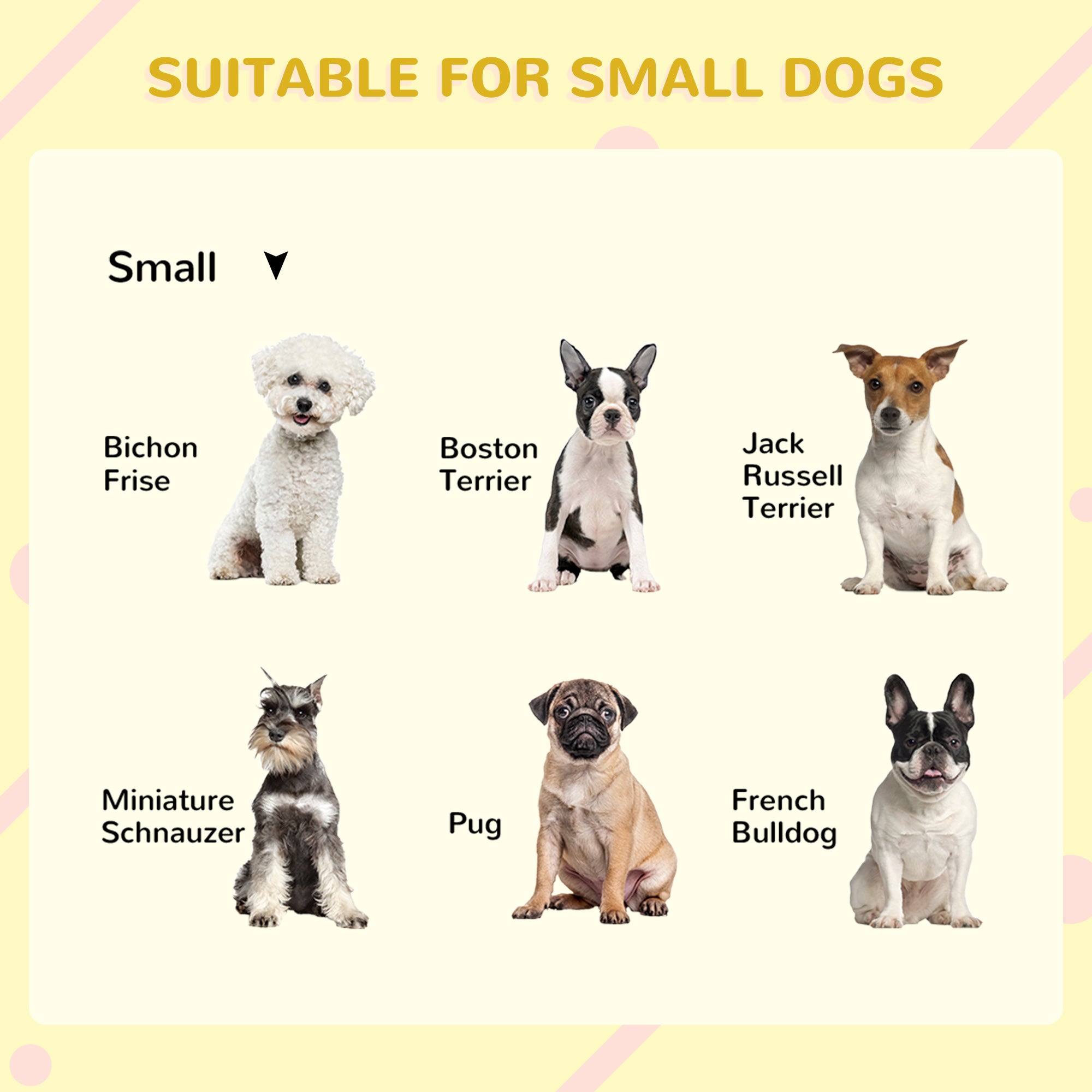 Wooden Dog Kennel for Outside, for Small Dogs, 65H x 97L x 72Wcm, Grey