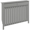 93 x 119cm Modern Radiator Cover - Grey