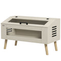 140L Vivarium for Snakes, Lizards, Frogs, Chameleons, Hamsters & Gerbils with Tempered Glass Windows - Oak Tone