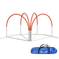 Dog Agility Training Equipment Set 4 PCS with Oxford Carry Bag - Orange
