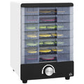 Seven Tray Food Dehydrator with Adjustable 40-70°C Temperature Control - White