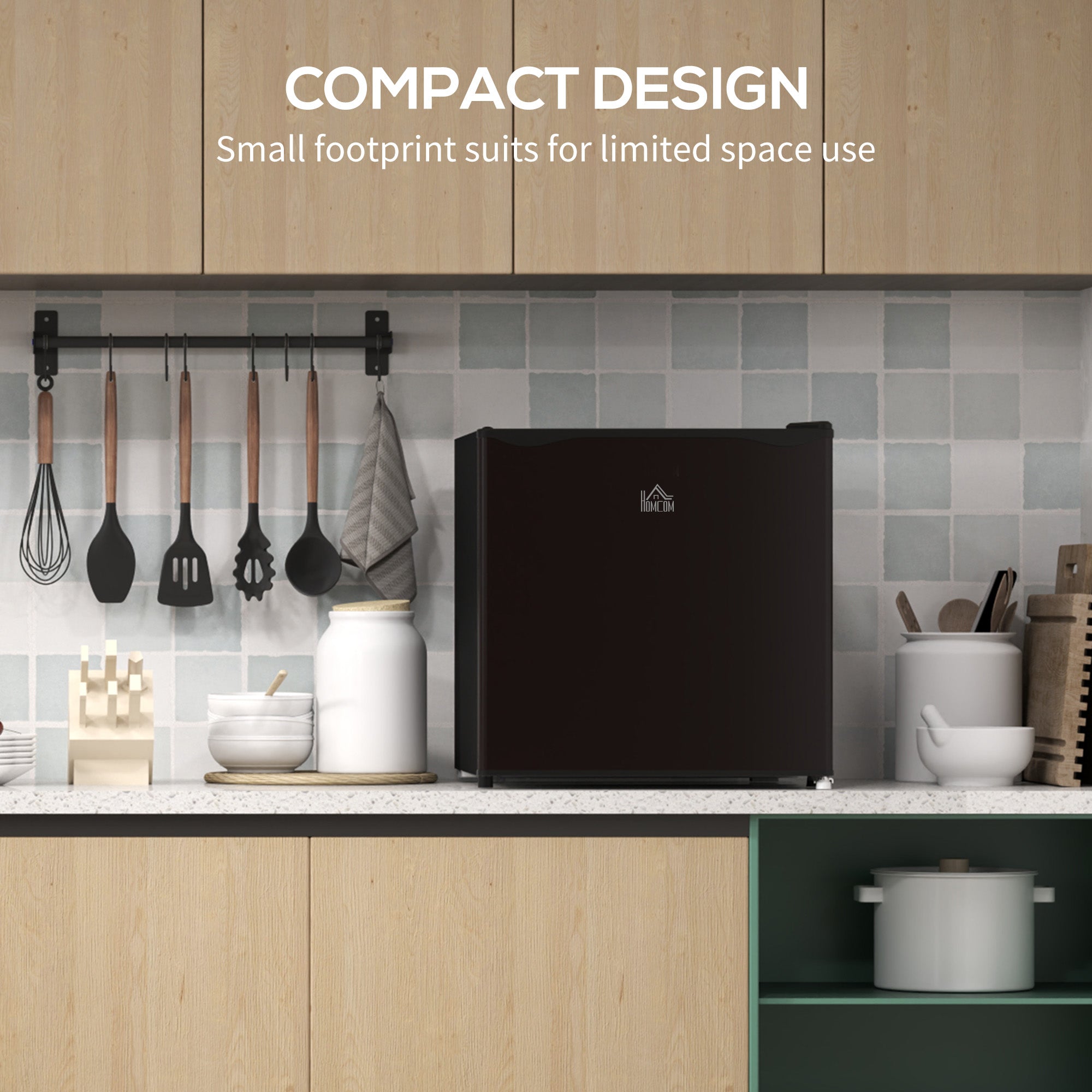 35L Mini Freezer, -24„ƒ to -14„ƒ Temperature - Black