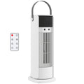 Tower Fan for Bedroom, 16 Inch Mist Desktop Fan with DC Motor, 3 Speeds, 90° Oscillation, 10H Timer, for Home Office