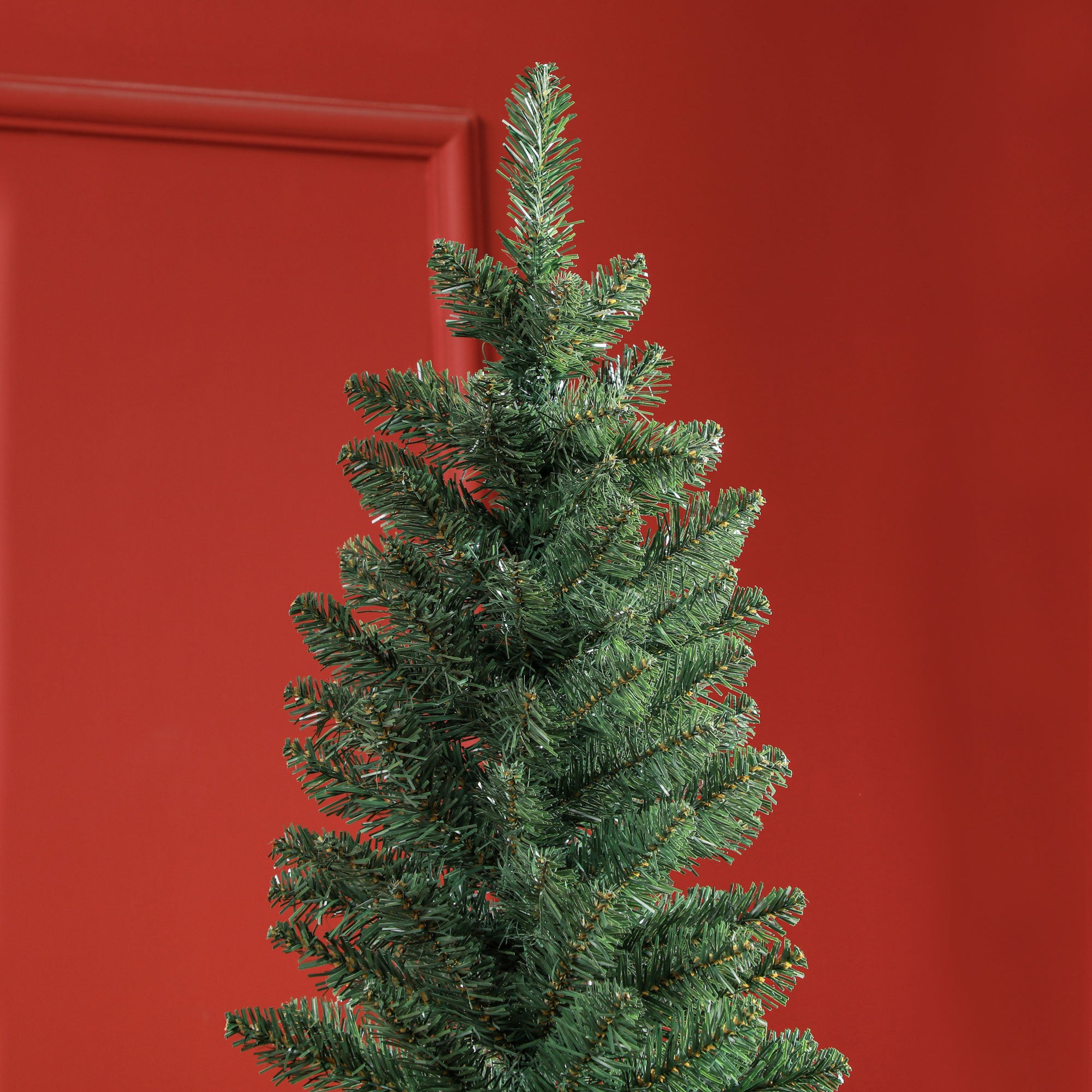 6ft Artificial Bare Pencil Christmas Tree - Green