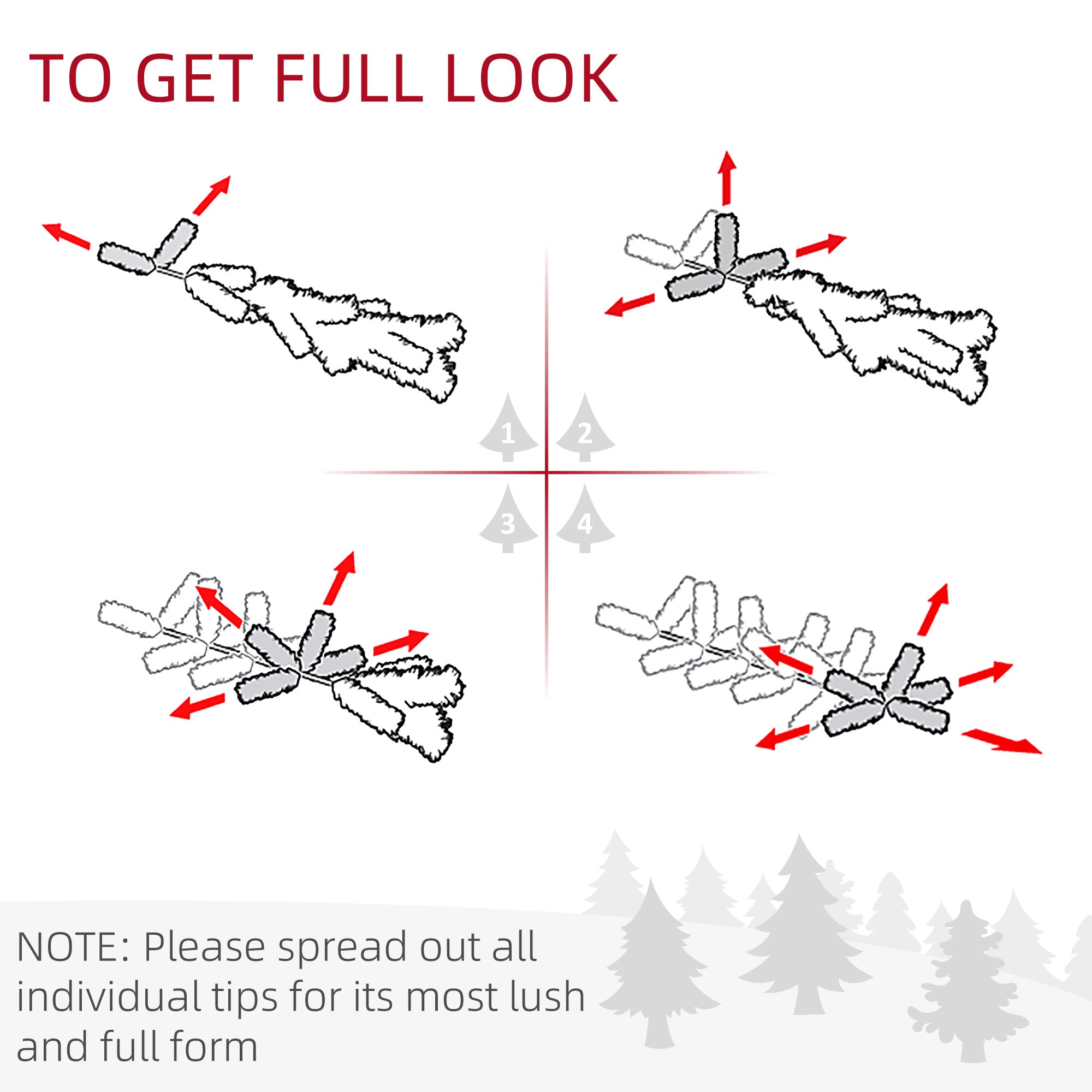 60" Cone and Berry Christmas Wreath, with LED Lights