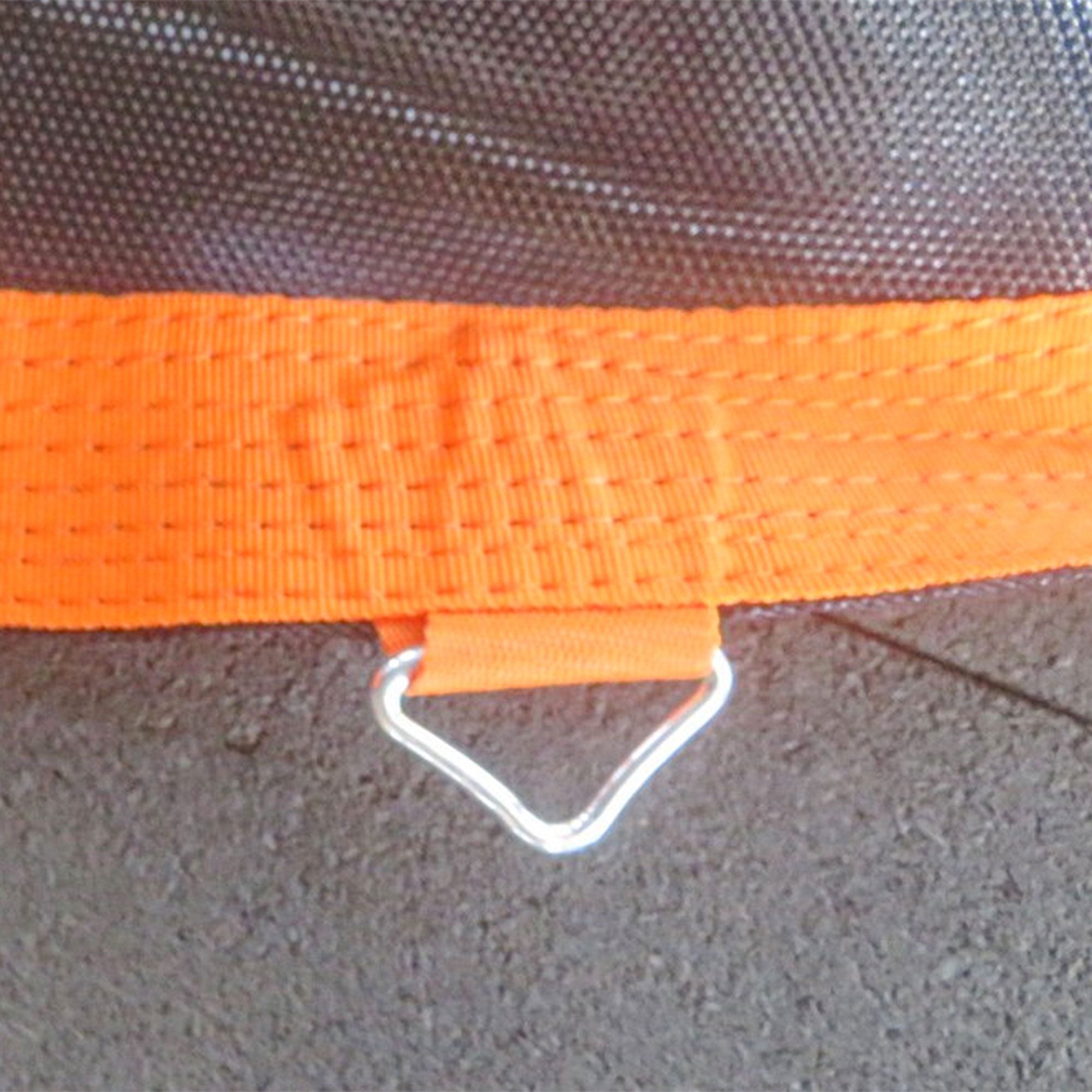 Replacement 12ft Trampoline Mat with 72 V-Hooks and Spring Pull Tool for 14cm Springs - Orange