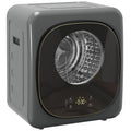 4kg Vented Tumble Dryer with 5 Drying Mode, 800W Compact Freestanding Front Tumble Dryer, Grey