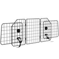 Adjustable Dog Guard for Cars 93-150cm Width - Black